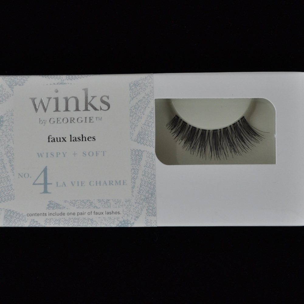 WINKS BY GEORGIE No 4 'La Vie Charme" Faux Lashes